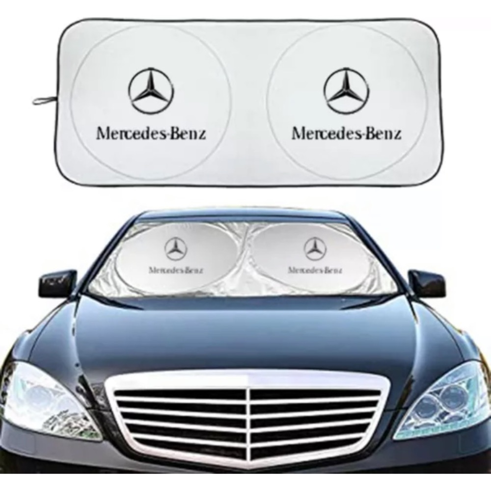 Mercedes Car Sun Shade  59" x 31"
